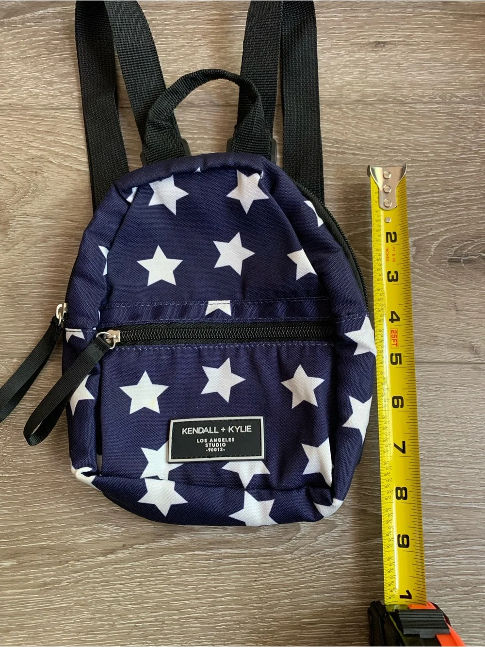Kendall & Kylie Kids Navy and White Star Mini Backpack